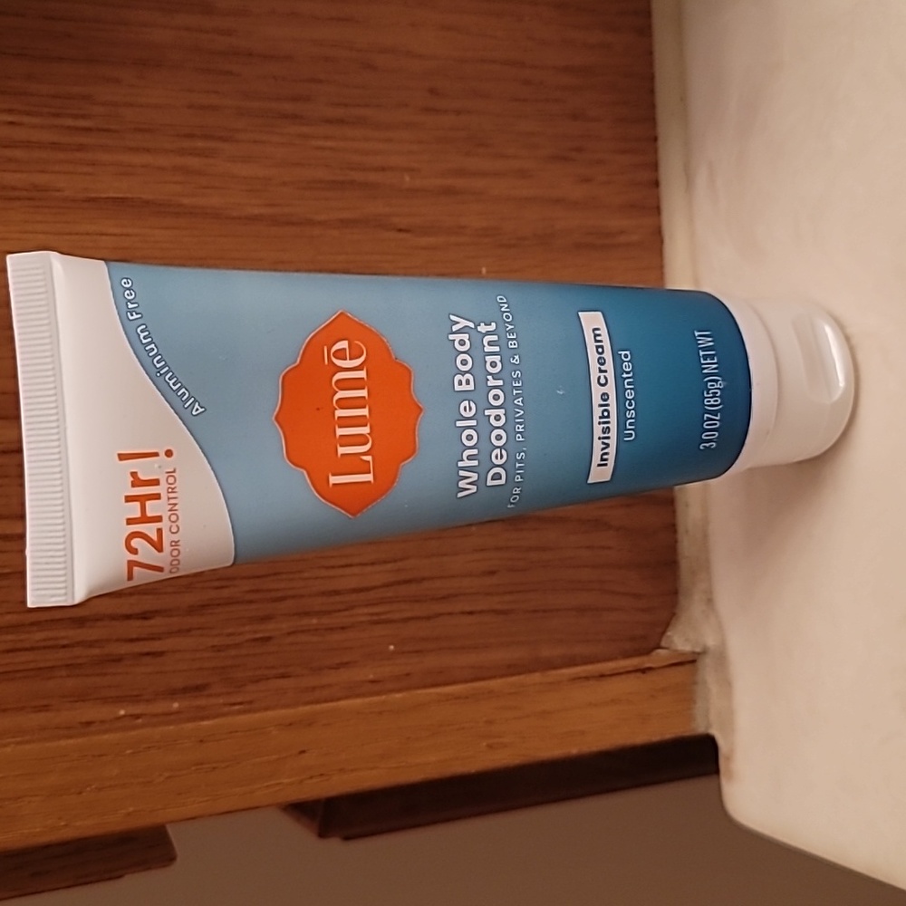 Lume Whole Body Deodorant Creme Tube